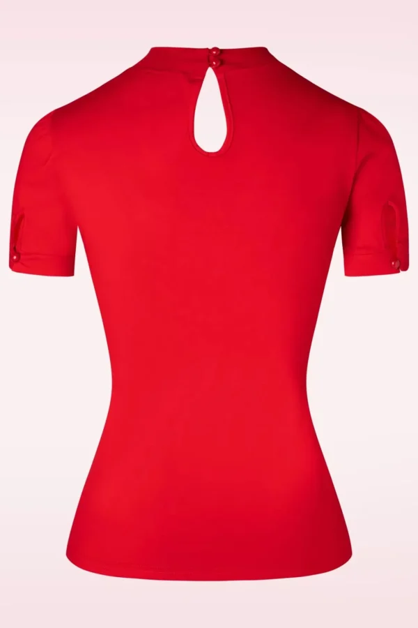 Cheap Banned Retro Sandy Loves Danny Top In Rood