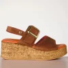 Flash Sale Tamaris Savannah Suede Sleehakken In Cognac