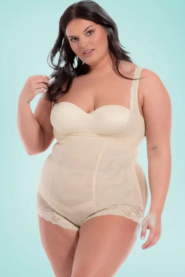 Flash Sale MAGIC Bodyfashion Supercontrol Kanten Body In Latte