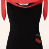 Cheap Banned Retro Sweet Summer Top In Zwart En Rood