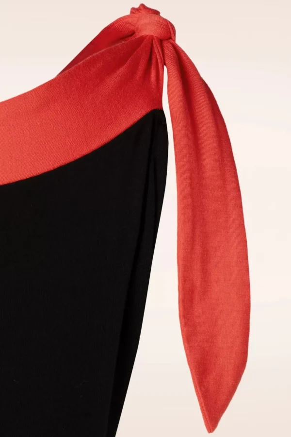 Cheap Banned Retro Sweet Summer Top In Zwart En Rood