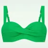 Outlet TC Beach Twisted Bikinitop In Bright Green Relief