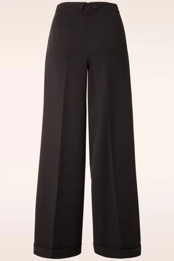 Flash Sale Banned Retro Verborgen Broek In Zwart