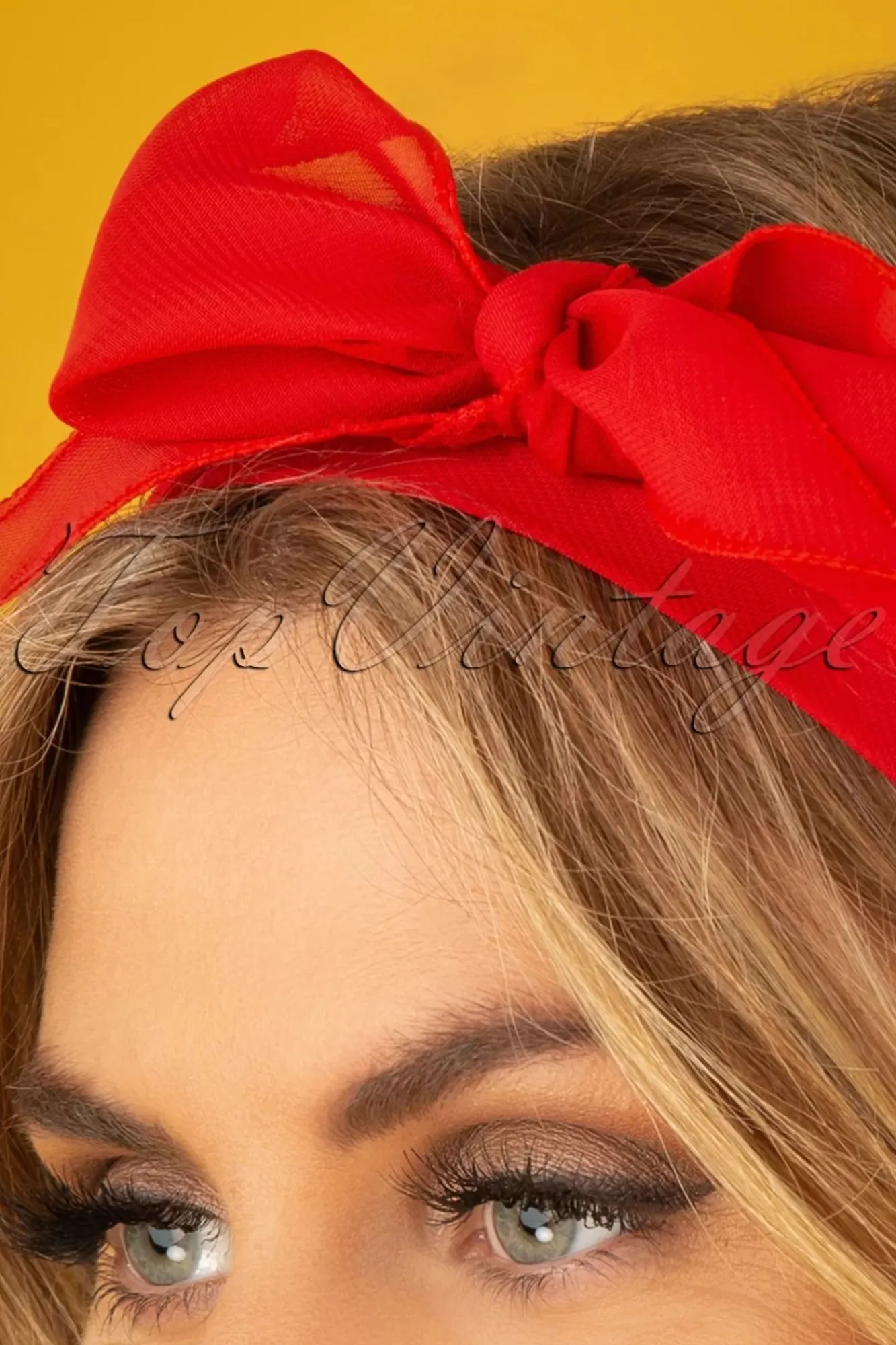 vintage_retro_haarsjaal_i_1.webp Best ZaZoo Vintage Retro Haarsjaal In Rood