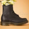 New Dr. Martens 1460 Virginia Enkellaarzen In Zwart